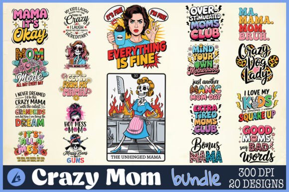 Crazy Mom SVG Bundle: A Designer’s Real-World Review