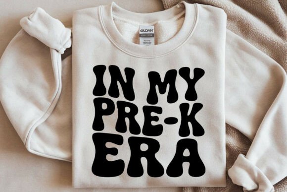 In My Pre-K Era SVG – A Nostalgic, Playful Kids Shirt Design