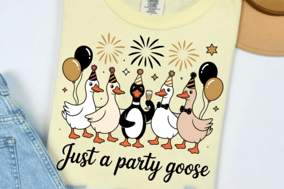 New Year 2026 Party Goose Design Review